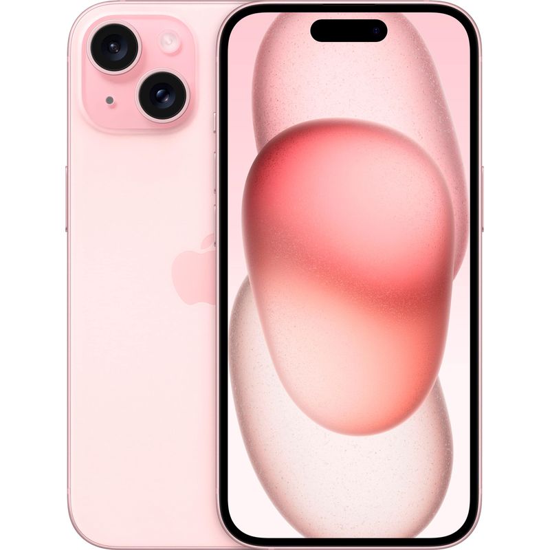 Apple - iPhone 15 128GB Pink - Pink (Universal)