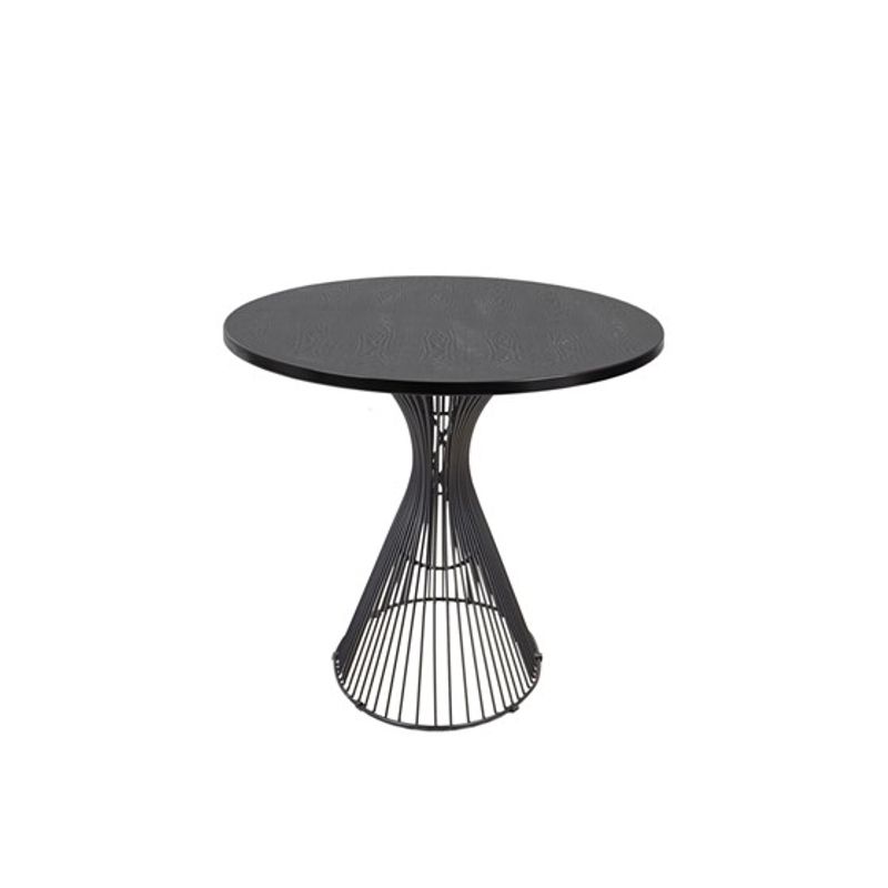 Black Mercer Oval Dining Table