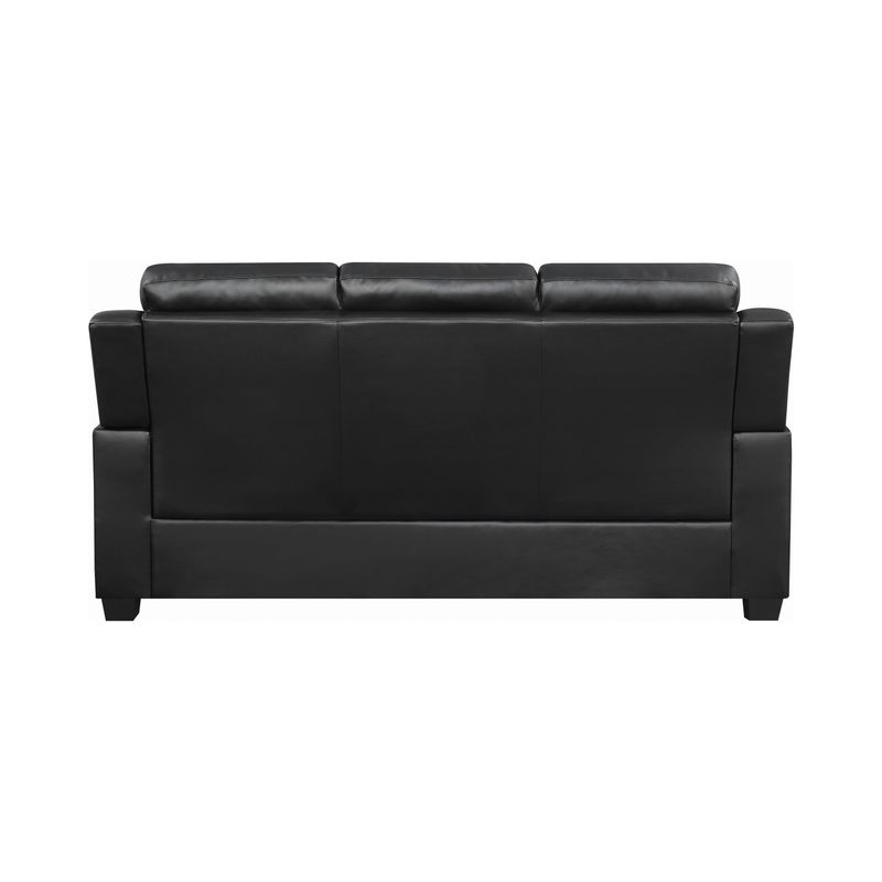 Finley Tufted Upholstered Sofa Black