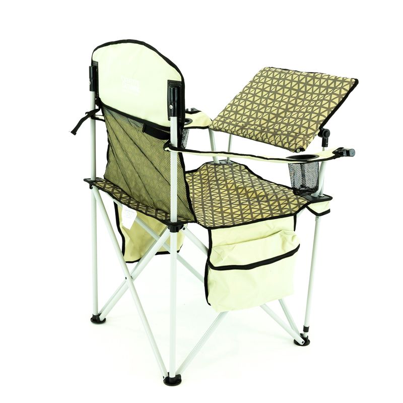 iChair Folding Wine Chair w/ Adjustable Table Earth Diamond