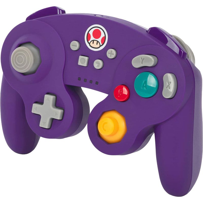 PowerA - GameCube Style Wireless Controller for Nintendo Switch - Toad