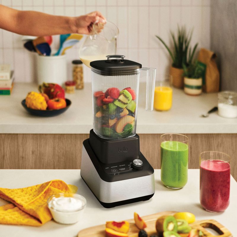 bella PRO - PowerUp High Powered Blender - Stainless Steel