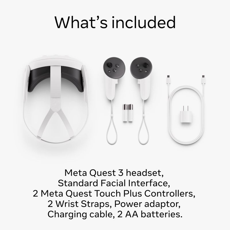 Meta Quest 3 512GB � Get Batman Arkham Shadow and a 3-Month Trial of Meta Quest+ Included - White