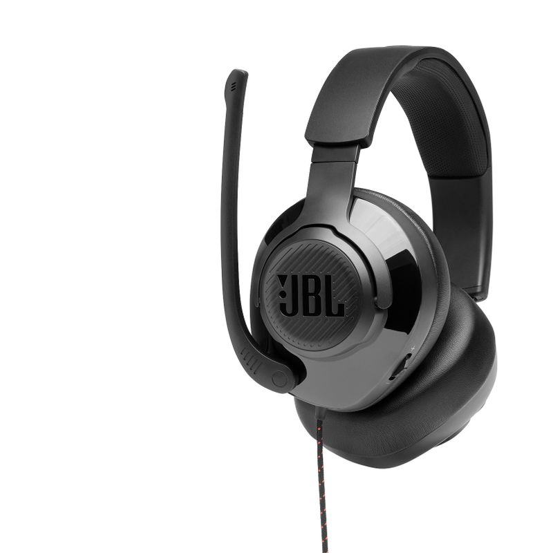 JBL Quantum 200 Wired Over-Ear Gaming Headset w/ Flip-up Mic