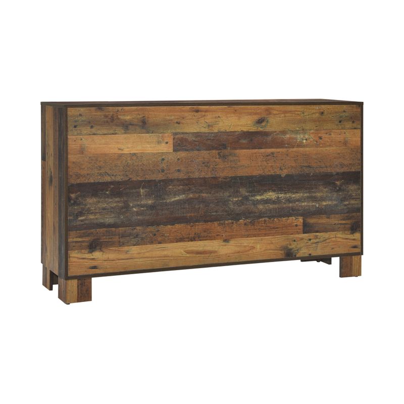 Sidney 6-drawer Dresser Rustic Pine