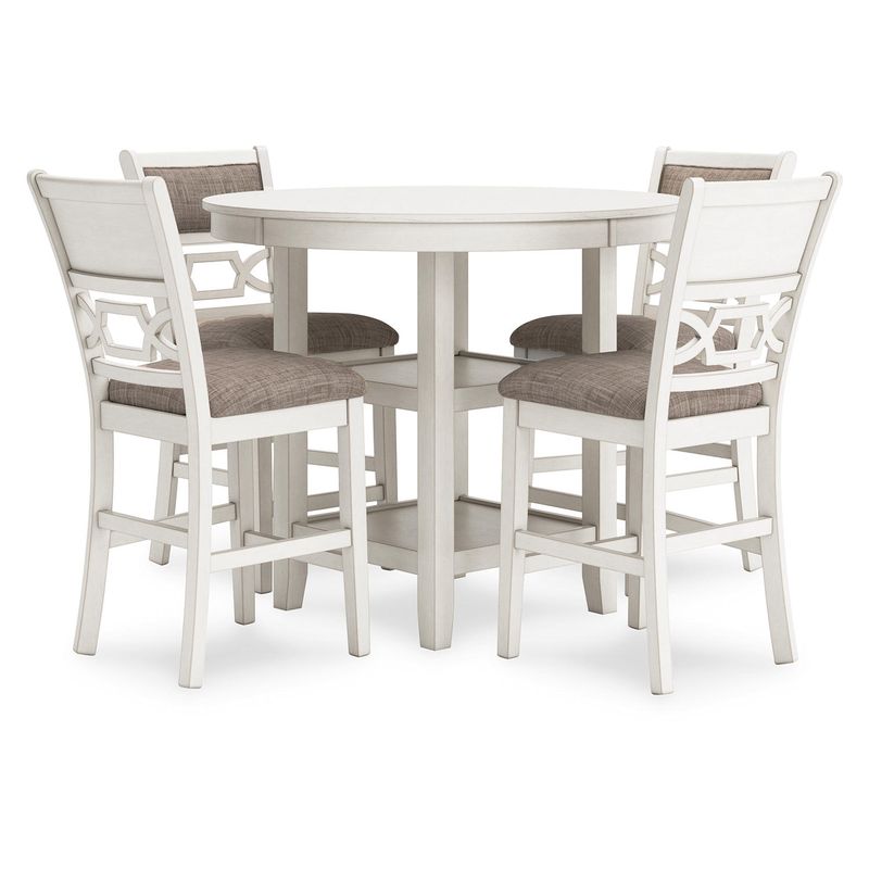 Erinberg Counter Height Dining Table and 4 Barstools (Set of 5)
