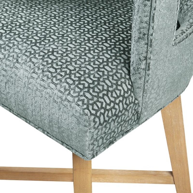 Grey Glenwood Swivel Counter Stool
