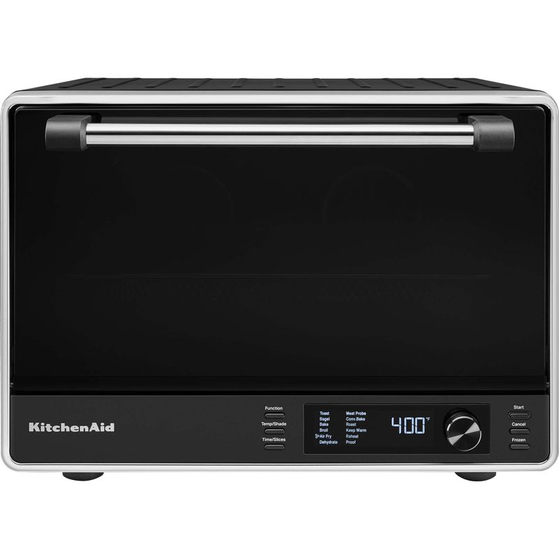 KitchenAid - Dual Convection Countertop Oven with Air Fry and Temperature Probe - KCO224 - Black Matte