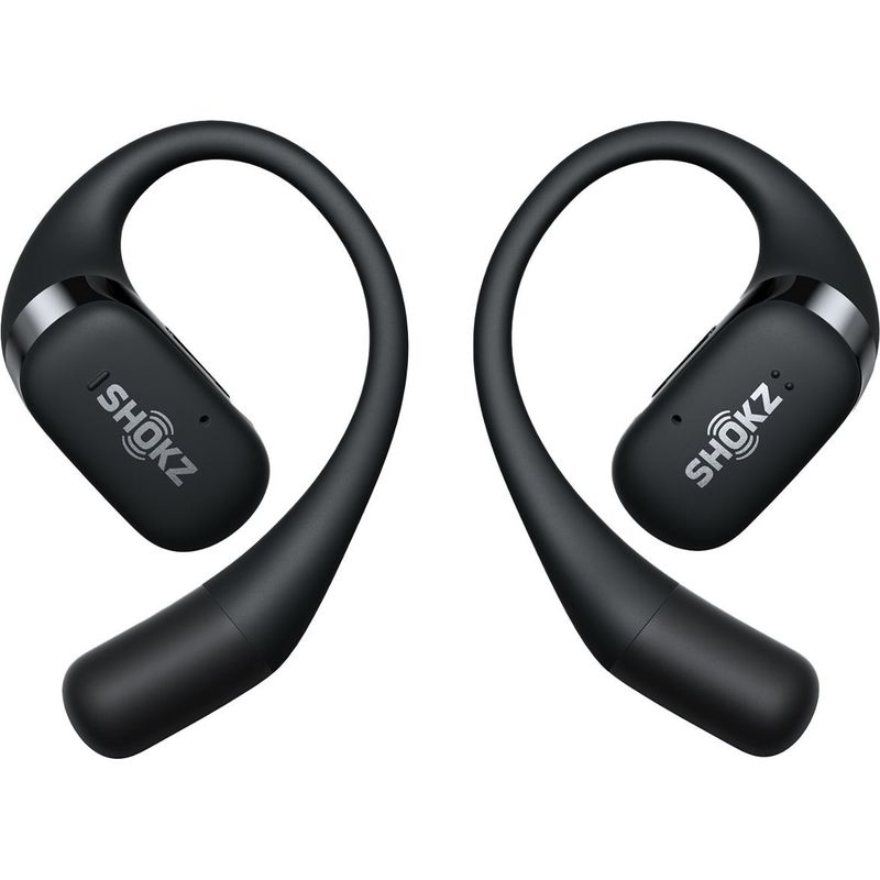 Shokz OpenFit Open-Ear True Wireless Earbuds Black