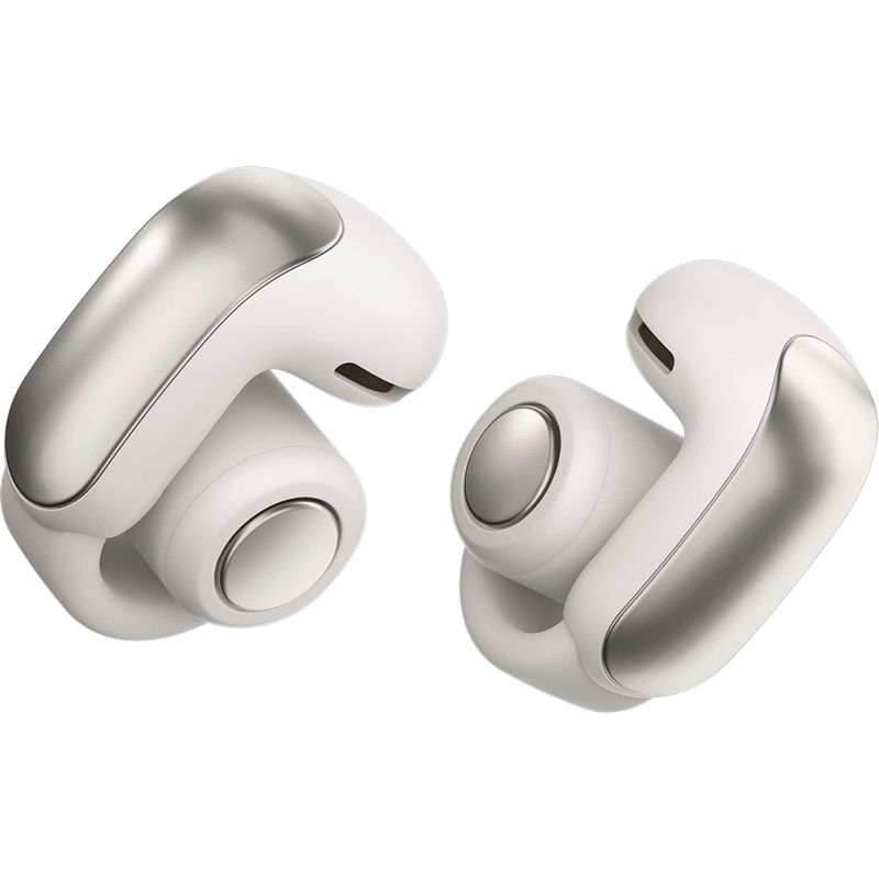 Bose - Ultra Open-Ear True Wireless Open Earbuds - White Smoke