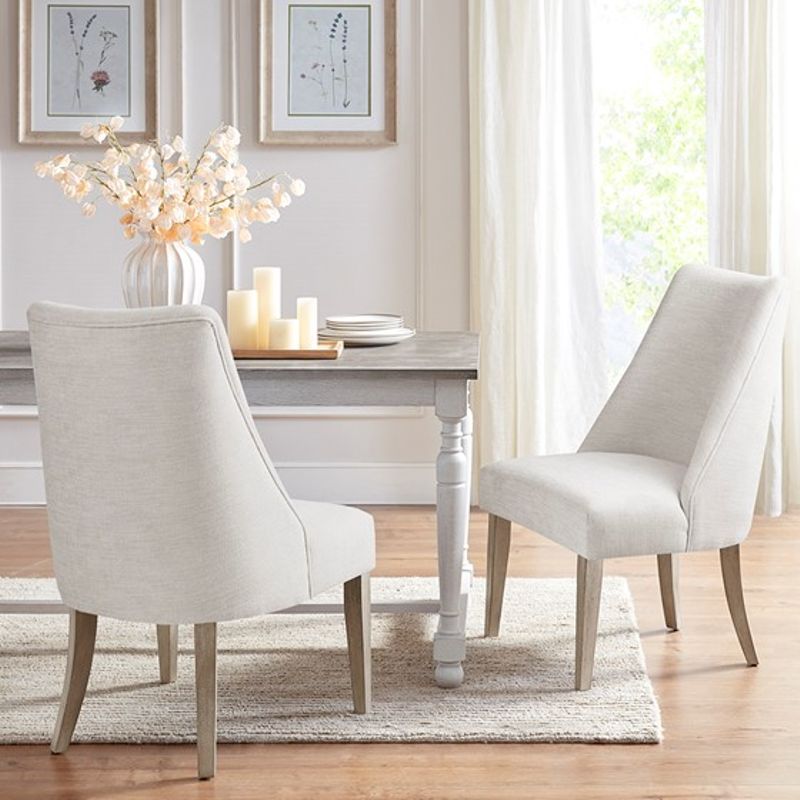 Ivory Winfield Upholstered Dining chair Set of 2