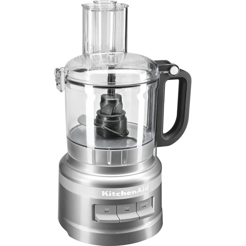 KitchenAid - 7 Cup Food Processor - Contour Silver