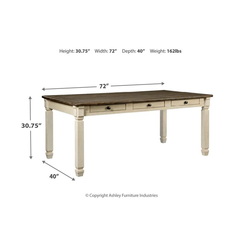 Bolanburg Rectangular Dining Room Table