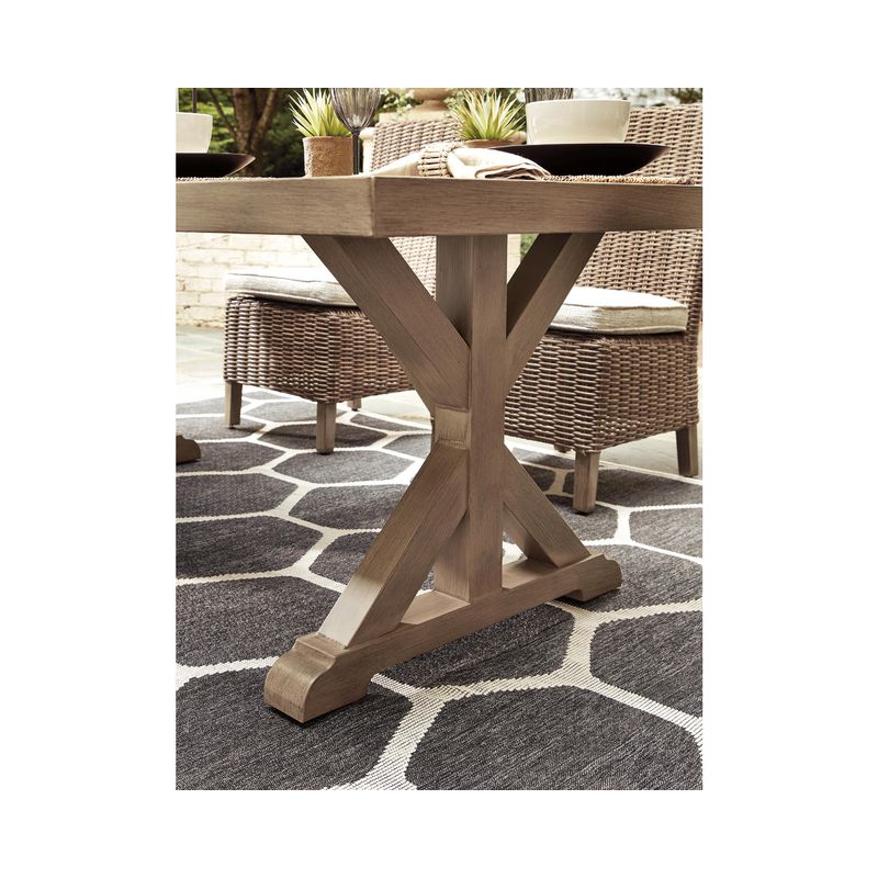 Beachcroft Dining Table with Umbrella Option