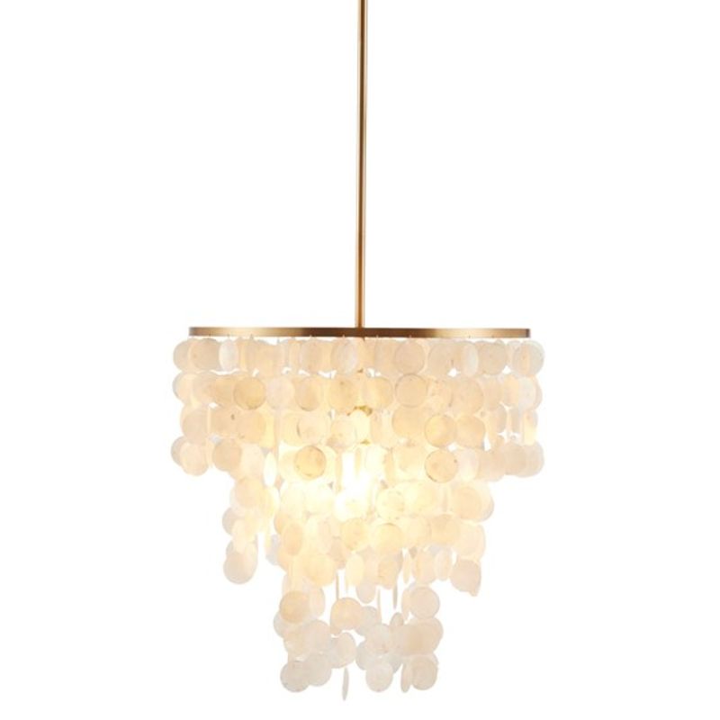Isla Layered Capiz Chandelier