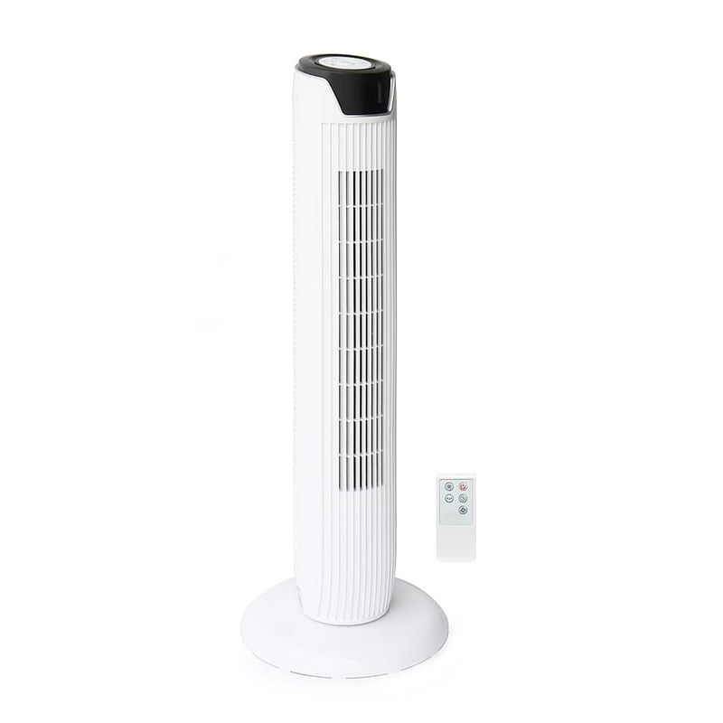 Sunpentown - Tower Fan with Remote and Timer - White