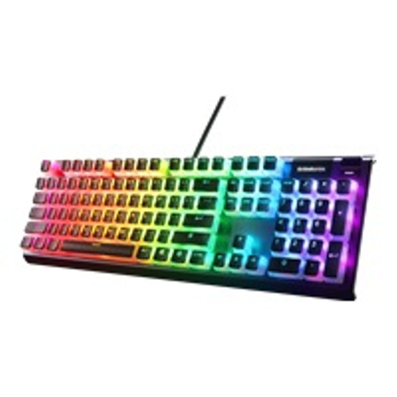 SteelSeries - PRISMCAPS - Universal Double Shot PBT Keycaps - White