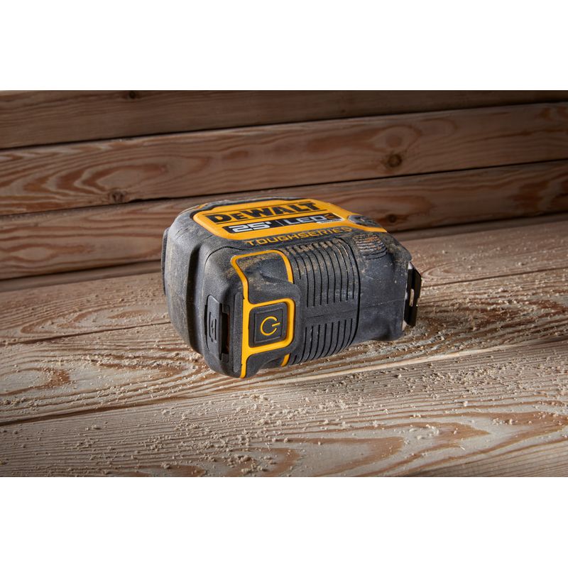 DeWalt - TOUGHSERIES 25ft Lighted Tape Measure