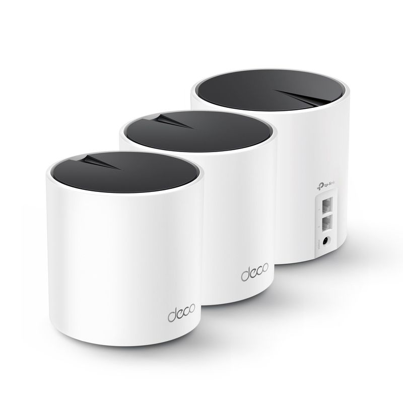 TP-Link - Deco X25 AX1800 Dual-Band Whole Home Mesh Wi-Fi 6 System (3-Pack) - White