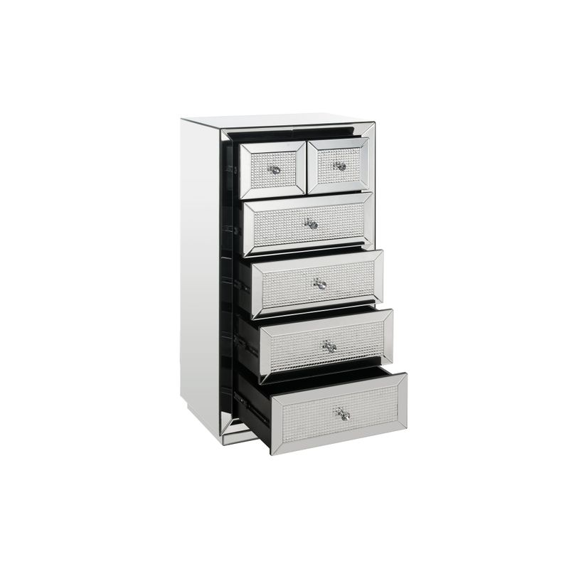 ACME Ornat Cabinet, Faux Square Diamonds
