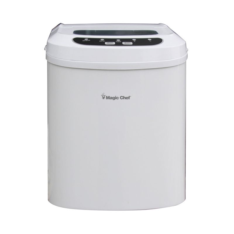 Magic Chef 27 lb. White Countertop Ice Maker