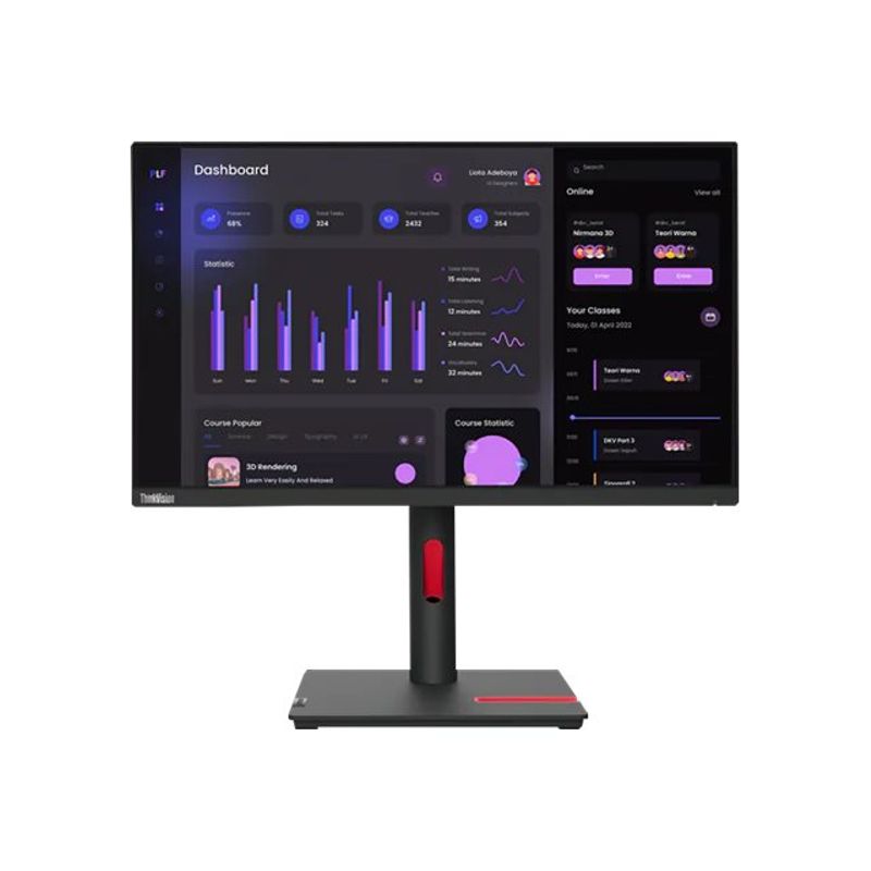 Lenovo ThinkVision T24i-30 - LED monitor - Full HD (1080p) - 24