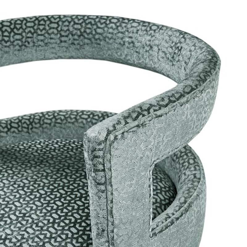 Grey Glenwood Swivel Counter Stool