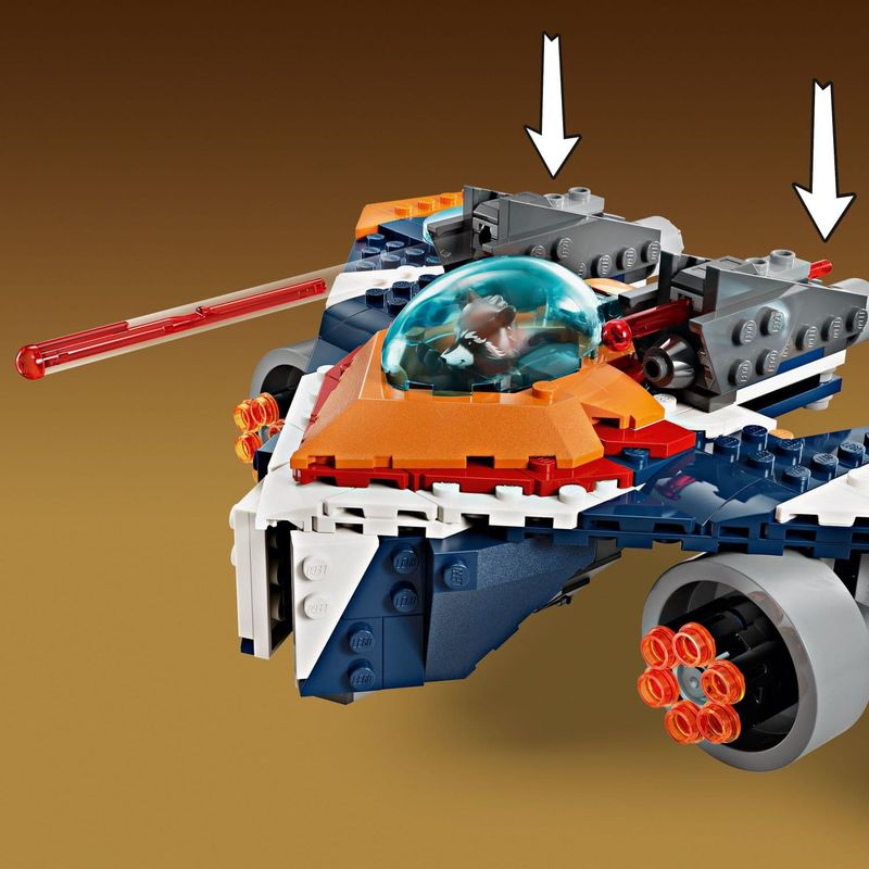 LEGO - Marvel Rocket's Warbird vs. Ronan Kit, 76278