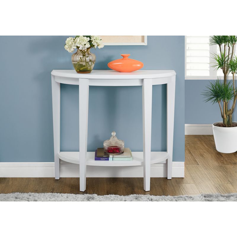 Accent Table/ Console/ Entryway/ Narrow/ Sofa/ Living Room/ Bedroom/ Laminate/ White/ Contemporary/ Modern