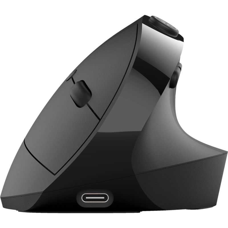JLab - JBuds Ergonomic Wireless Mouse - Wireless - Black