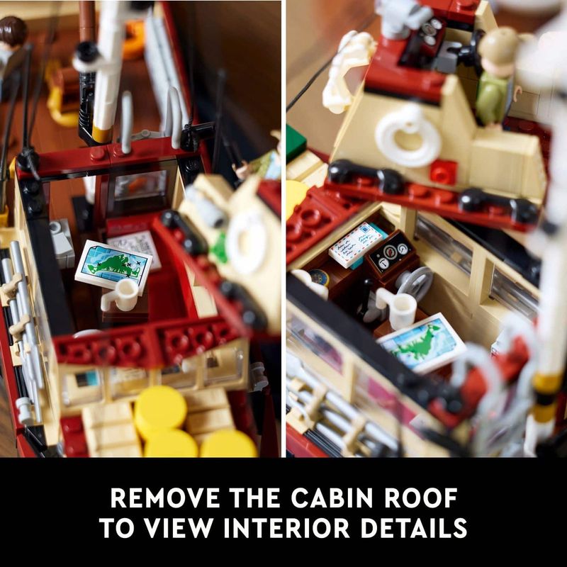 LEGO - Ideas Jaws - Diorama Kit and Shark Toy for Adults 21350