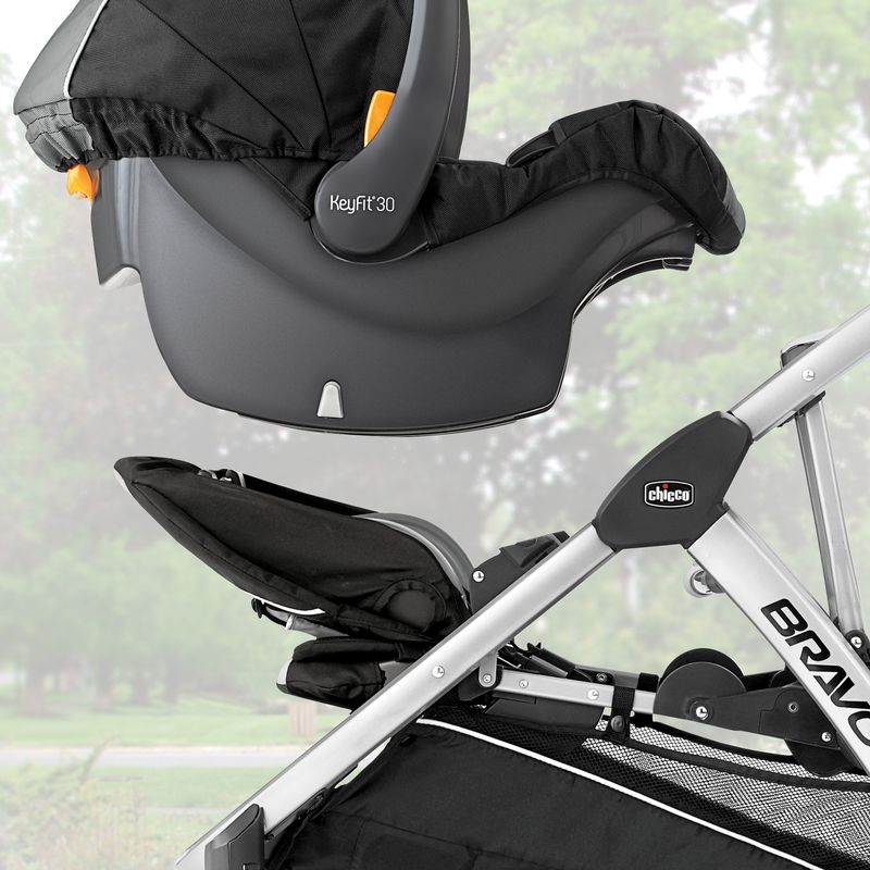 BravoFor2 Standing/Sitting Double Stroller Iron
