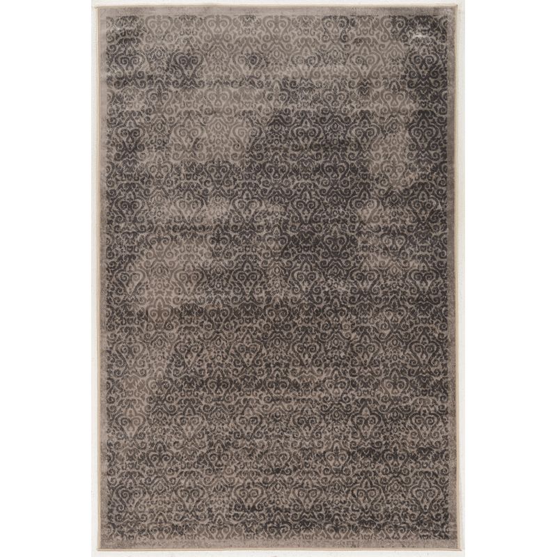 Varya Gray And Charcoal 2X3 Area Rug