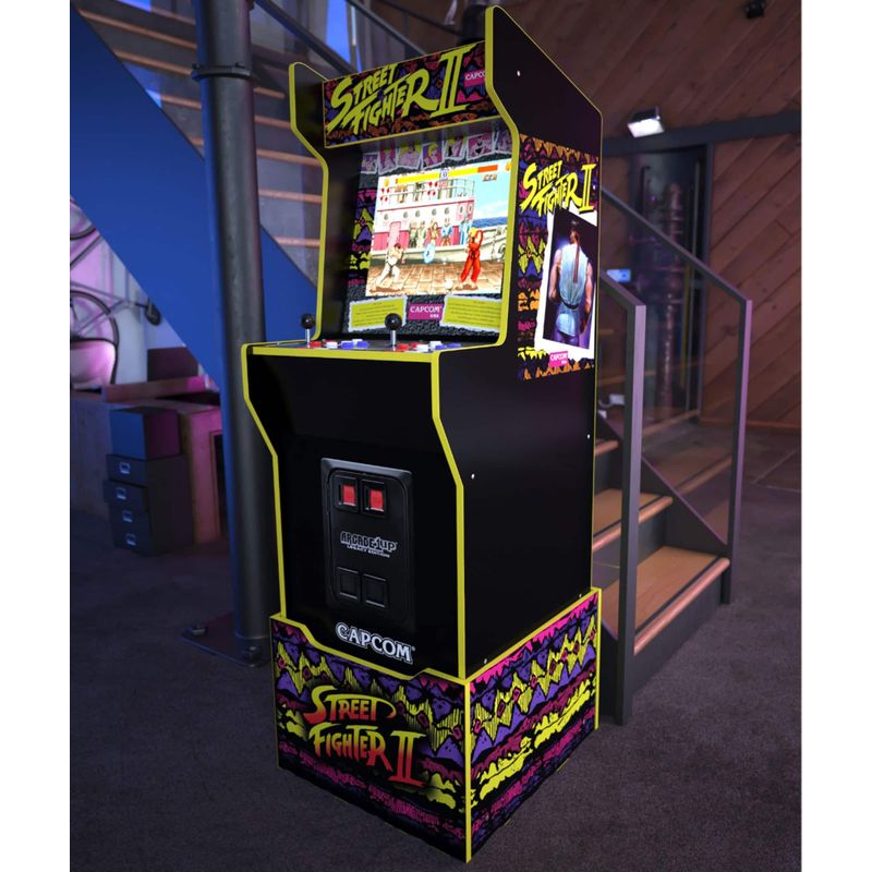 Arcade1Up - Street Fighter Legacy Edition Arcade with Riser  Lit Marquee