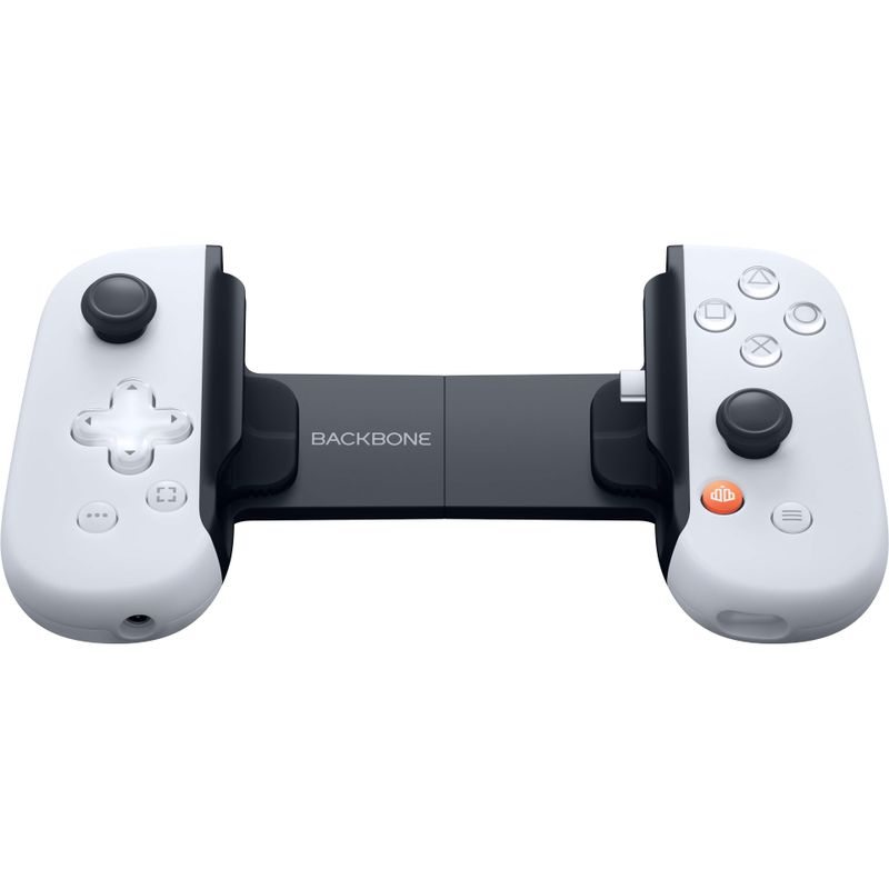 Backbone - One - PlayStation Edition (USB-C) - Mobile Gaming Controller for iPhone 15/16 Series and Android - 2nd Generation - White