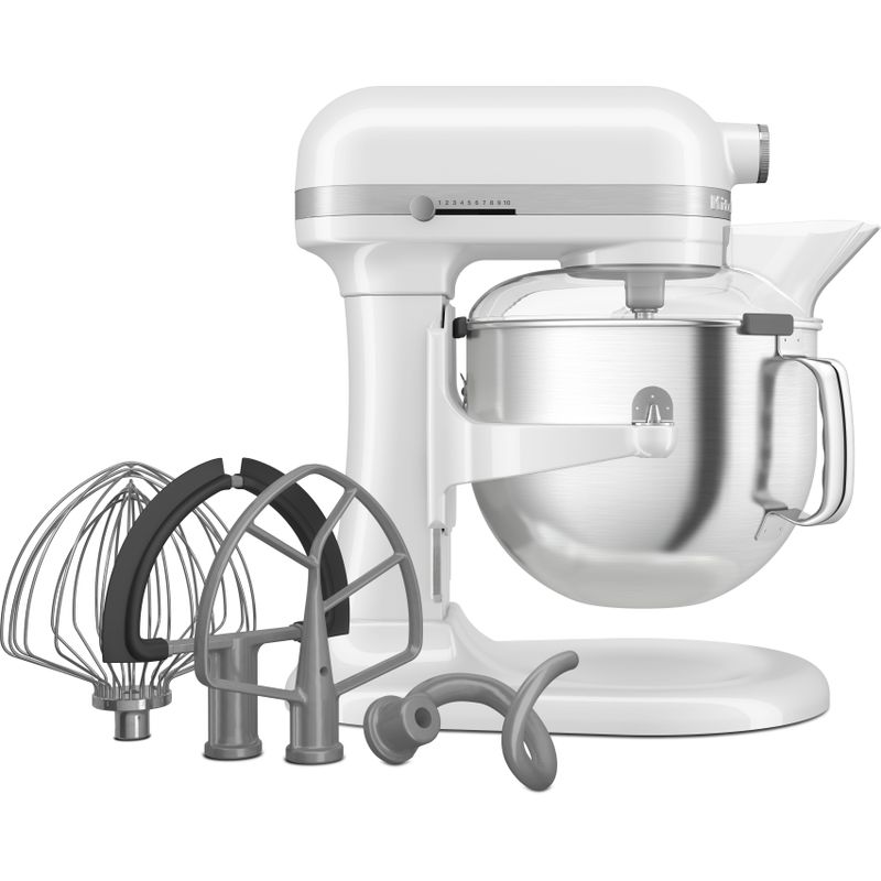 KitchenAid 7-Qt. Bowl Lift Stand Mixer in White