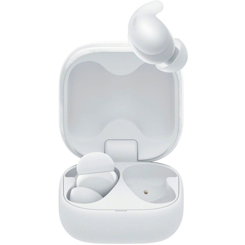 Sony - LinkBuds Fit True Wireless Noise Canceling Earbuds - White