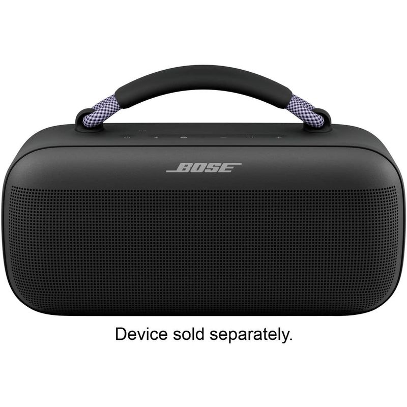 Bose - Rope Handle for SoundLink Max - Black/Chilled Lilac