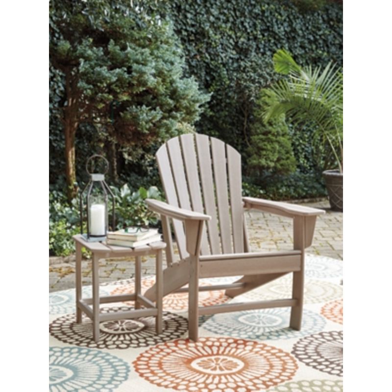 Grayish Brown Sundown Treasure Adirondack Chair
