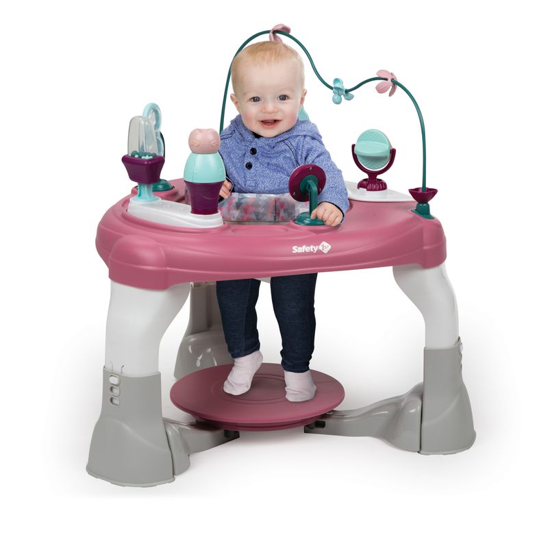 Grow And Go 4-in-1 Stationary Activity Center Oslo Pink