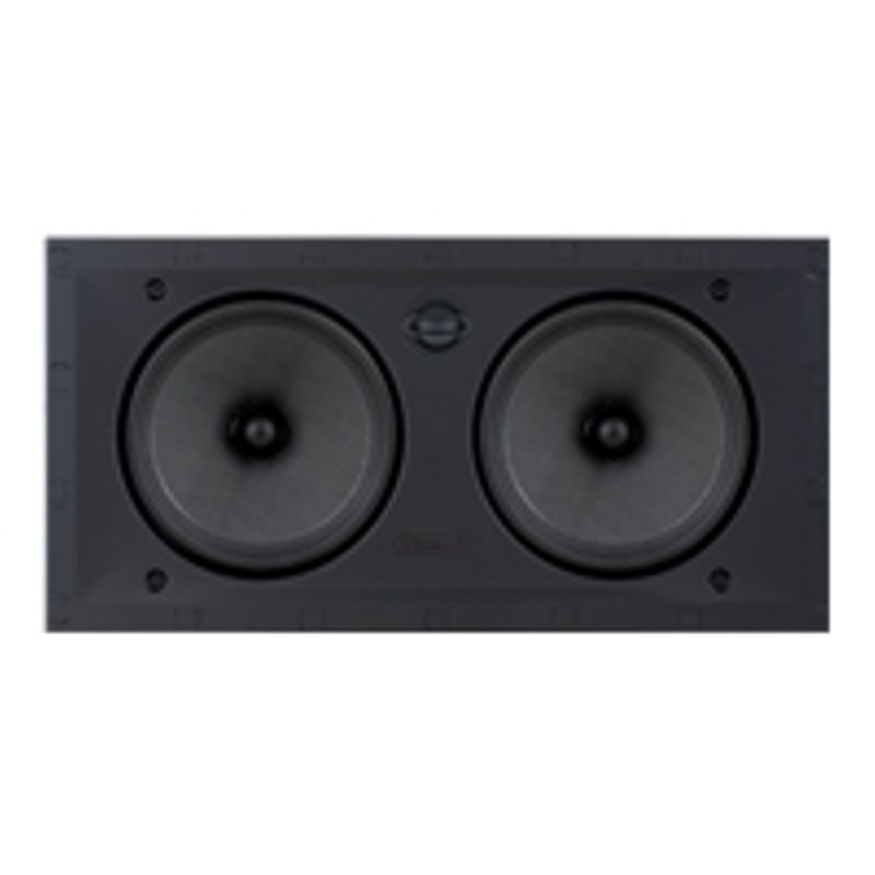 Sonance - VP66 LCR SINGLE SPEAKER - Visual Performance 6-1/2" 2-Way In-Wall Rectangle LCR Speaker (Each) - Paintable White