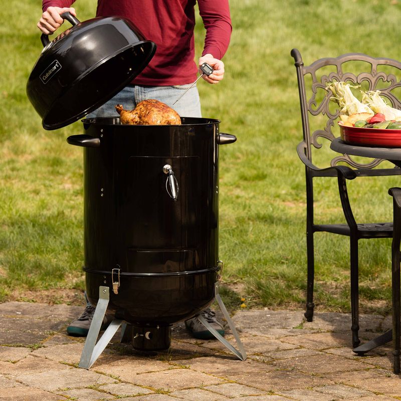 Cuisinart - Vertical 18" Charcoal Smoker