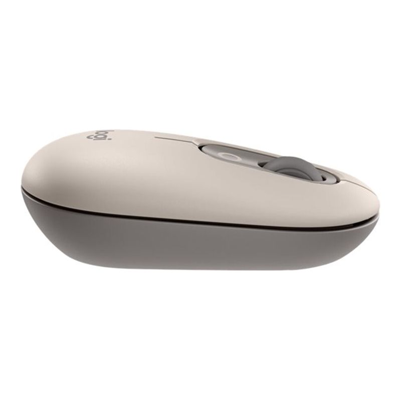 Logitech POP Mouse With Customizable Emojis - Mist - mouse - customizable emoji - Bluetooth 5.1 LE - mist
