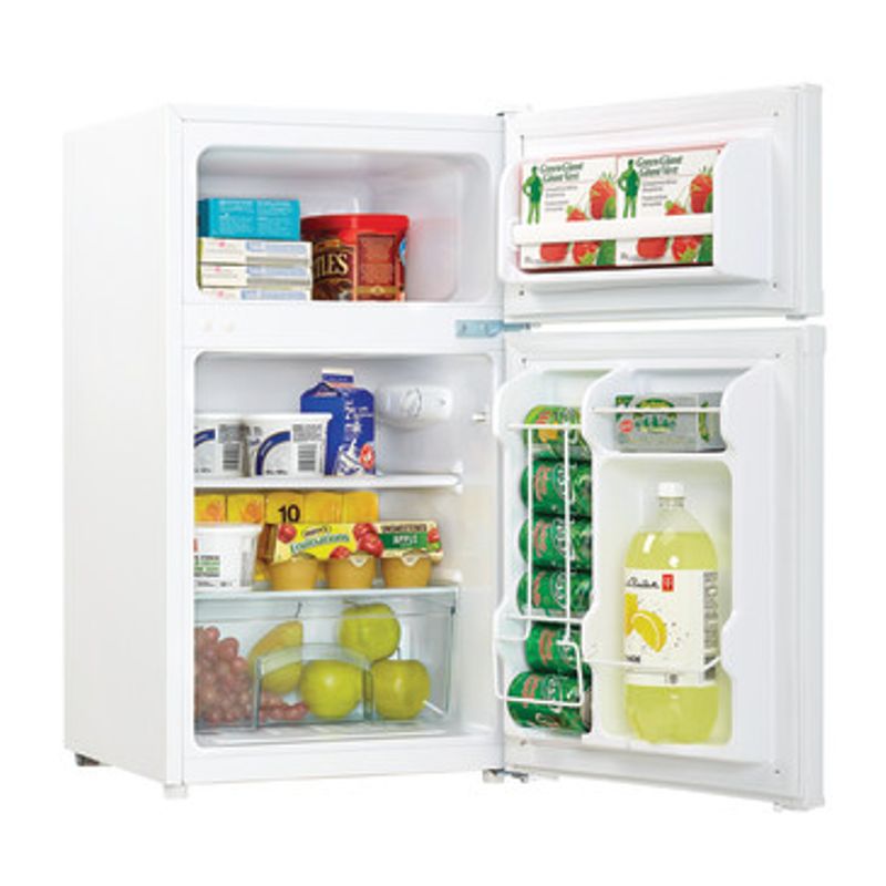 Danby DCR031B1WDD 3.1 cu. ft. 2-door Compact Fridge in White