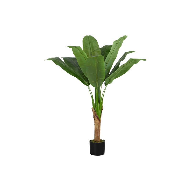 Artificial Plant - 43"H / Indoor Banana Tree In A 5" Pot