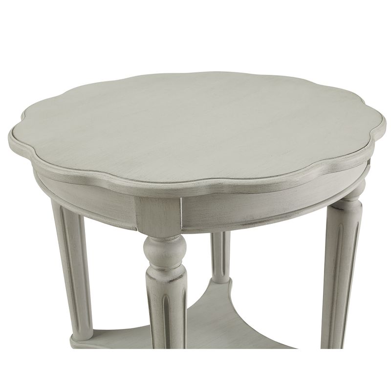 ACME Fordon End Table, Antique Slate