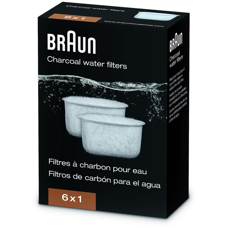Braun - Charcoal Water Filter for BrewSense Drip Coffee Makers