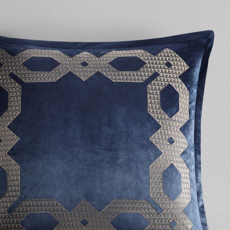 Navy Clermont European Pillow Sham 26x26"