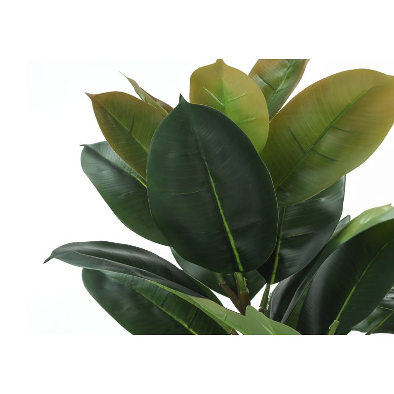 Artificial Plant - 40"H / Indoor Rubber Tree In A 5" Pot