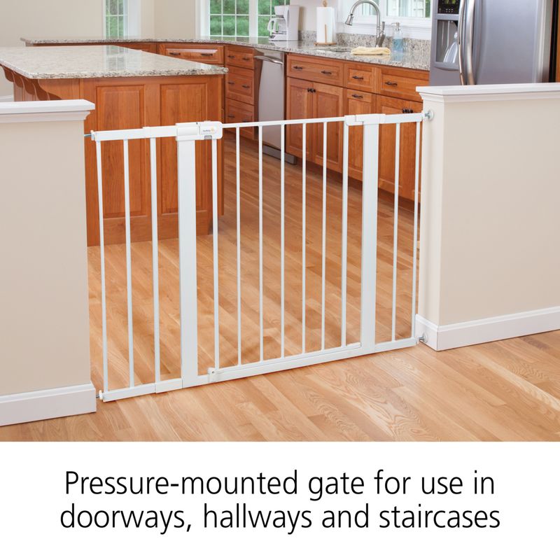 Tall & Wide Easy Install Walk-Thru Safety Gate